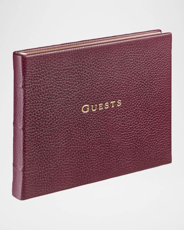 Leather Guest Book